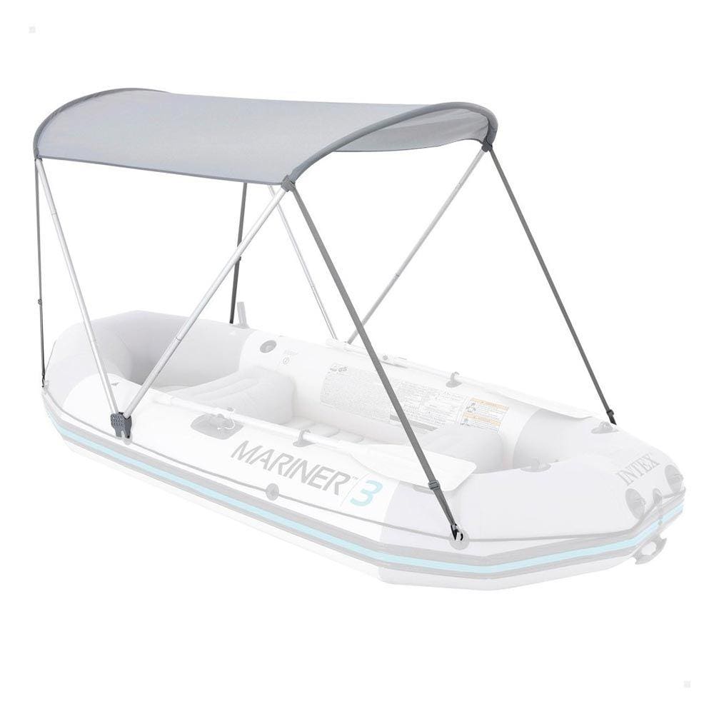 Capota Toldo Proteção Solar Teto Removível para Bote Inflável Intex