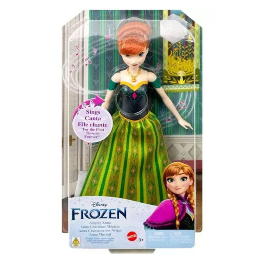 Boneca Anna Articulada Princesa Disney Original Frozen 2