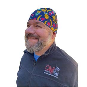 Bandana Frutas - Tricoline Tamanho Unico - Divertida