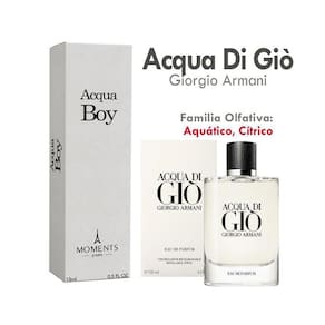 Perfume Acqua Boy Moments Paris 15Ml