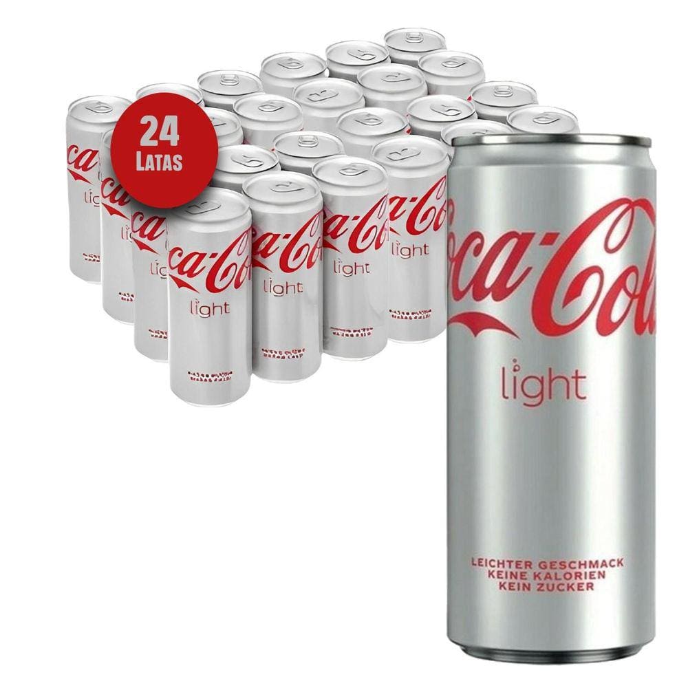 Refrigerante Coca Cola Light Lata 310Ml 24 Latas