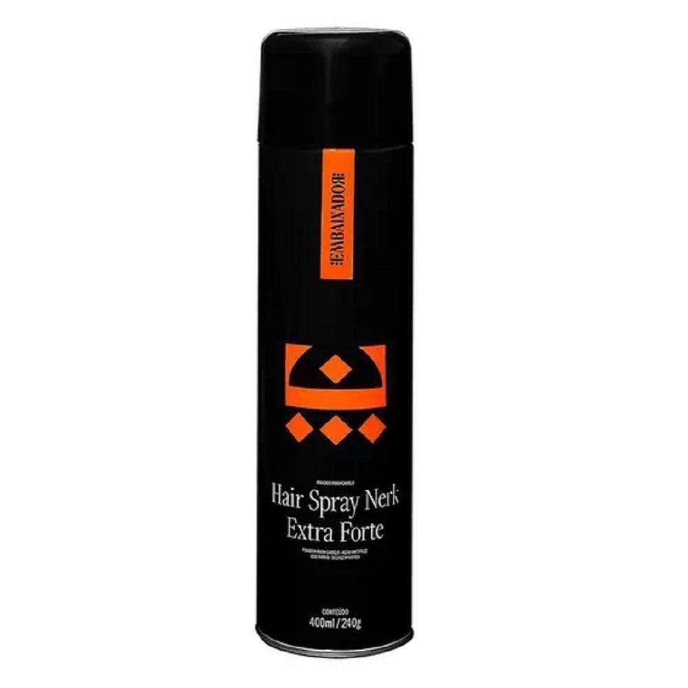 Hair Spray Para Cabelo Nerk Extra Forte Embaixador 400ml