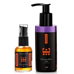 Kit 01 óleo Para Barba Goot + Balm Goot Embaixador 120ml