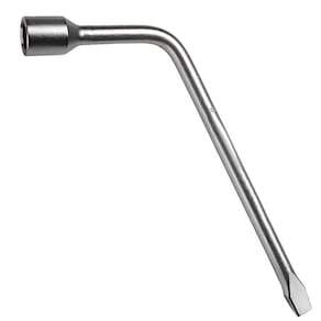 Chave de Roda L com Espátula Aço Cromado Starfer 21mm
