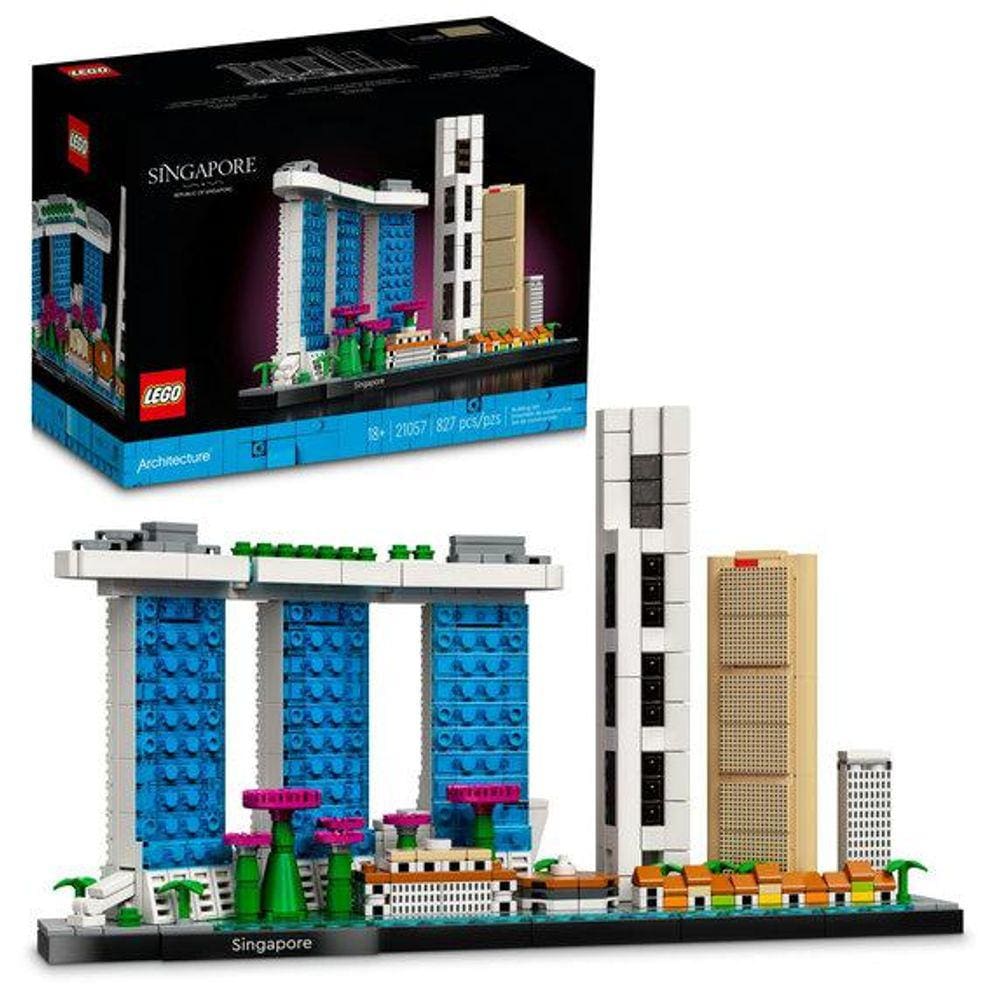 Lego architecture singapura (827 peças)