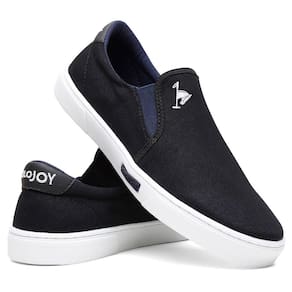 Sapatênis Tênis Slip-On Masculino Polo Joy Calce Fácil Preto