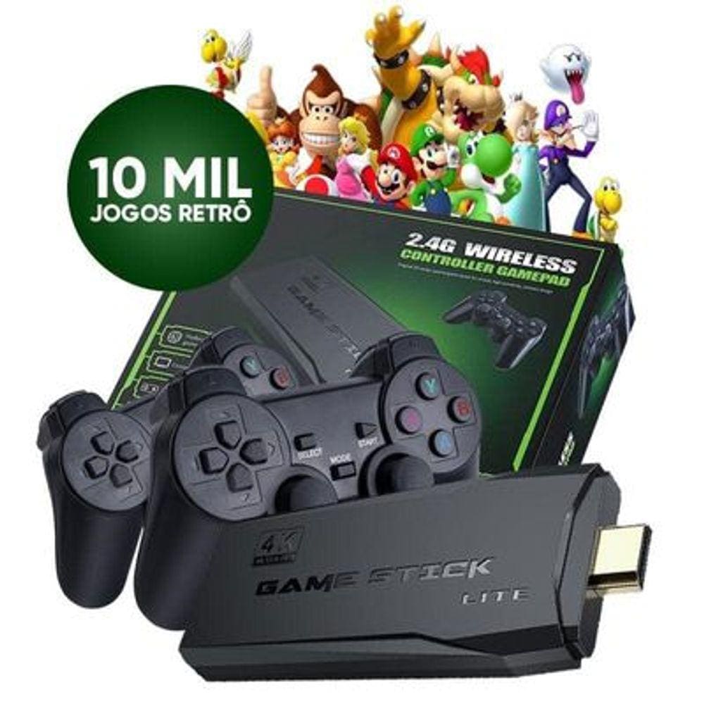 Super Game Box mais de 20 mil jogos com 2 controle usb 