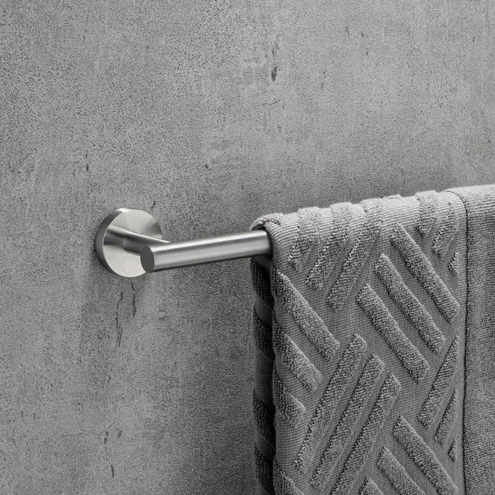 Porta Toalha de Banho Inox Tarsila Bela Metais Escovado