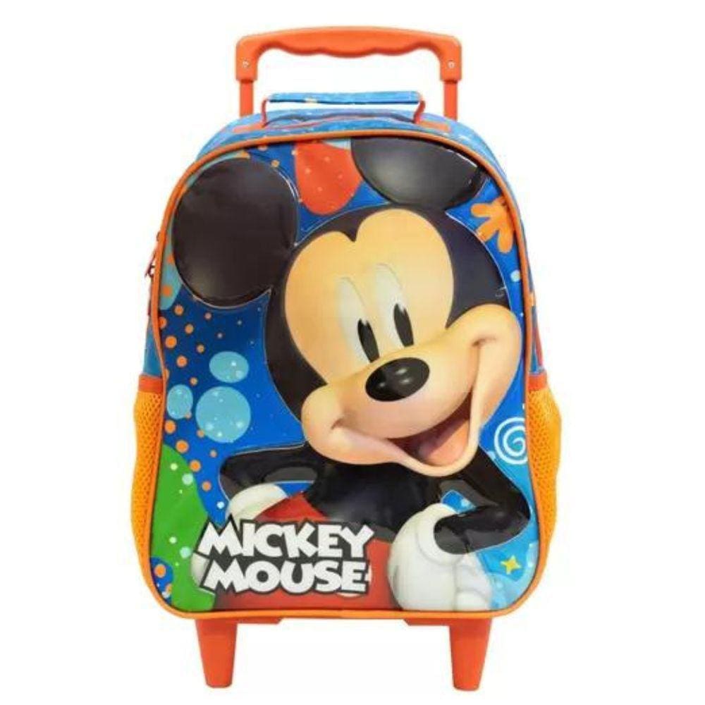 Mochila com Rodas 16 Mickey R AZUL