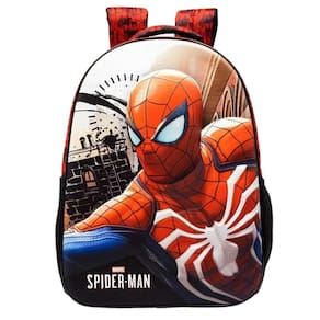 Mochila de Costas 18 Homem Aranha Spider Man Vermelho