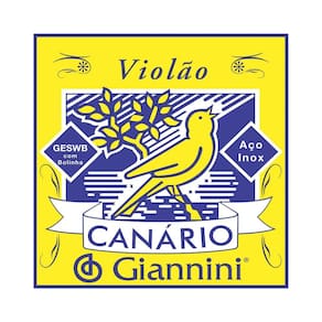 Corda de ACO Canario GESWB6 para Violao com Bolinha 6A Corda Giannini