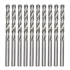 Kit 10 Brocas Aço Rápido 2,5 Mm Polida P/ Metal