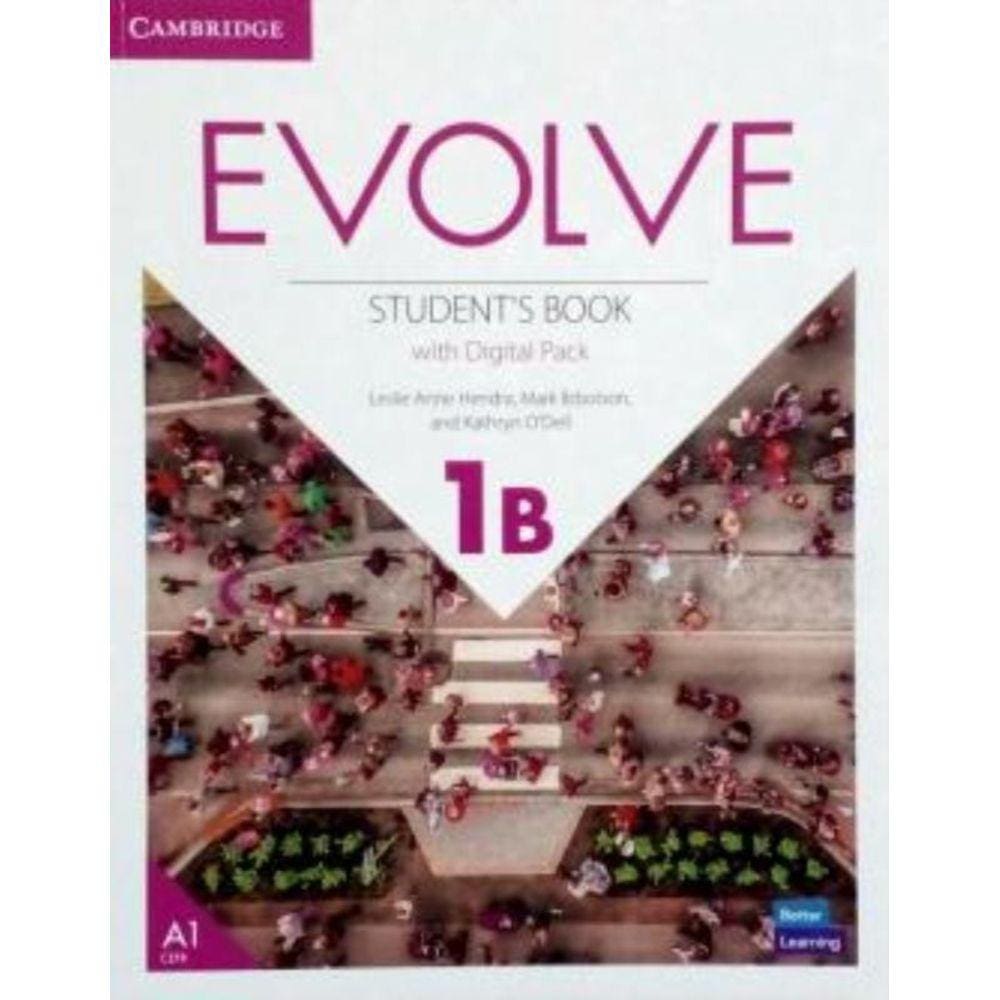 Evolve 1B - Sb With Digital Pack - 1St Ed