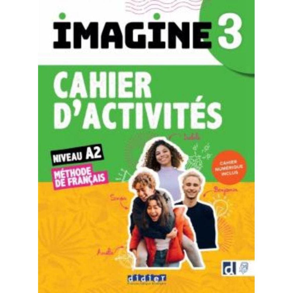 Imagine 3 (A2) - Cahier + Cahier Numerique