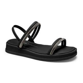 Sandália Dakota Flatform Papete Com Brilho e Strass Feminina Y6963