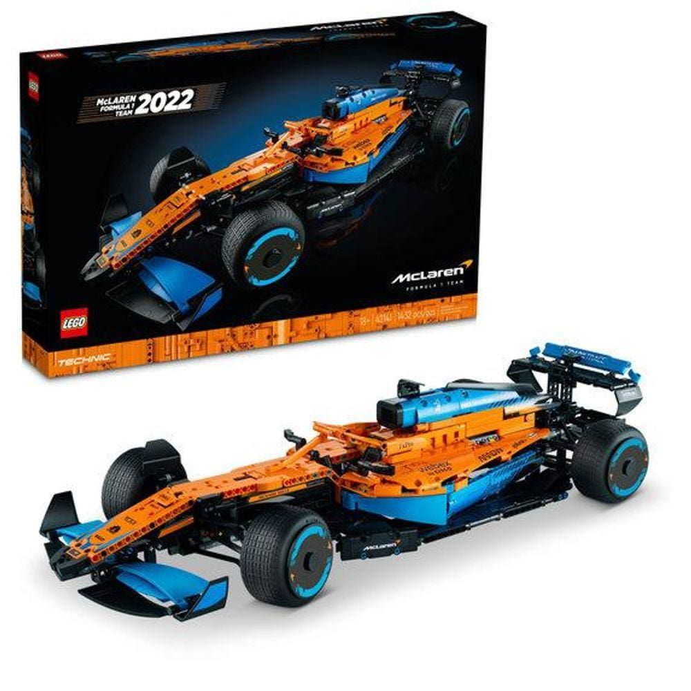 Lego technic carro de corrida mclaren formula (1432 peças)