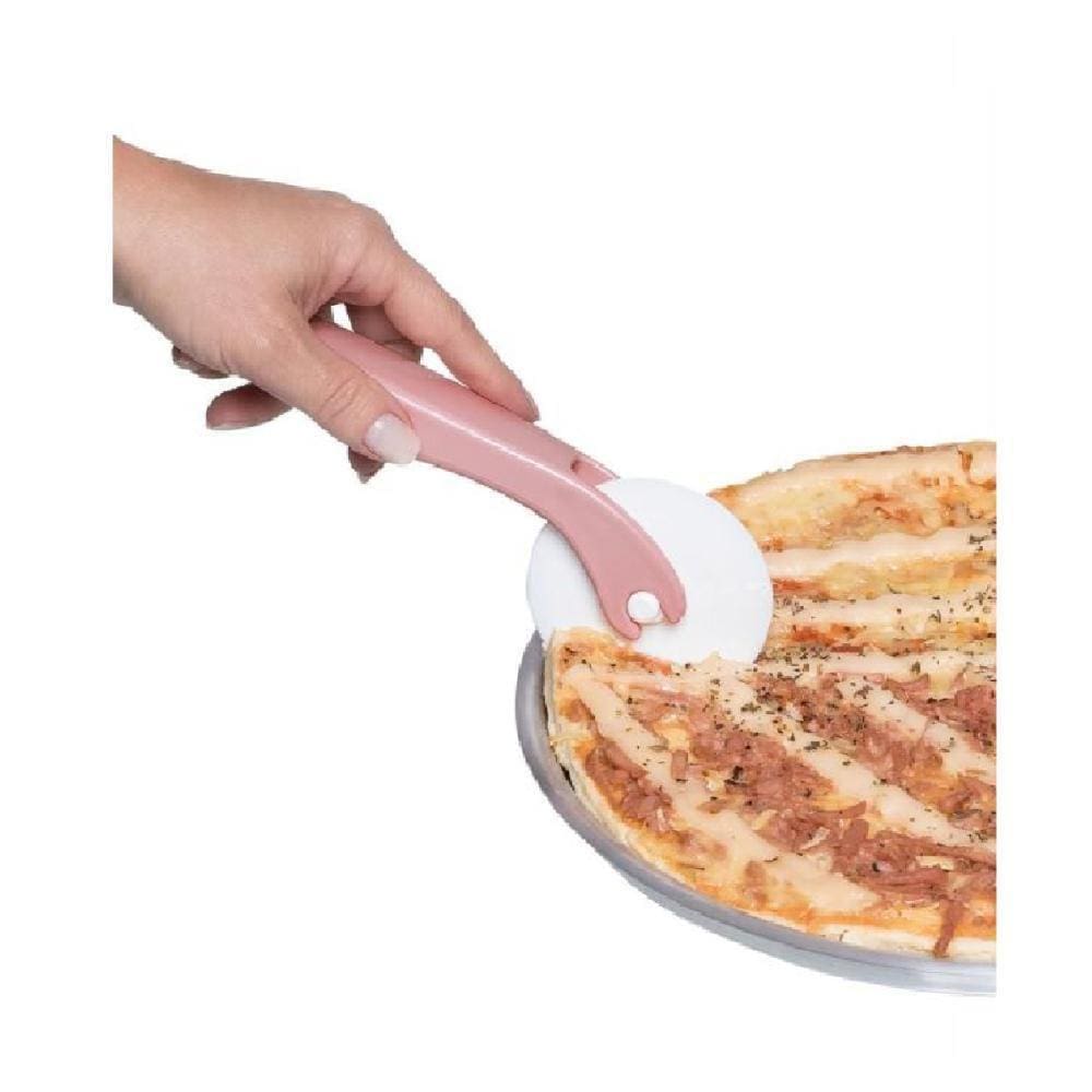 Carretilha Cortadora Lisa Para Massa Pizza Corta Decor-Útil