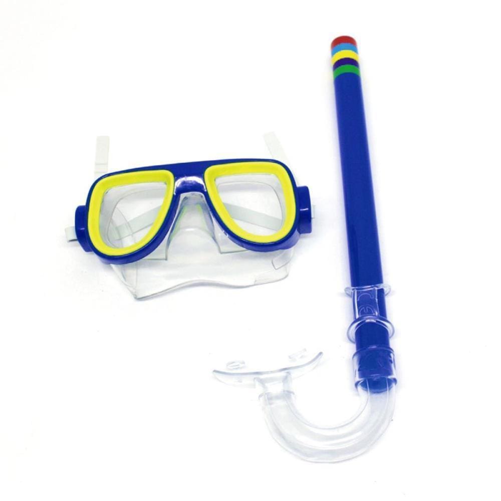 Acessório Para Piscina Kit Mergulho Máscara+Snorkel