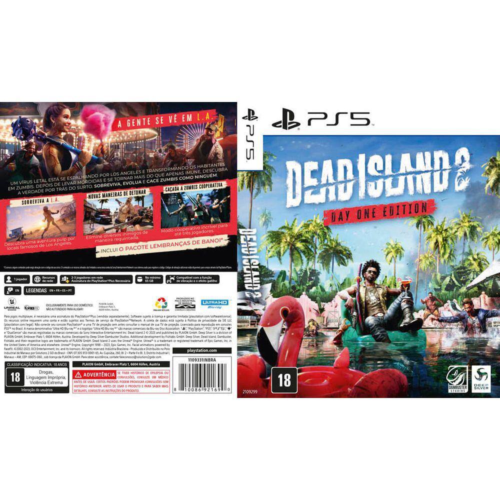 Jogo Dead Island 2 (Day One Edition) - PS5 - Games Lord