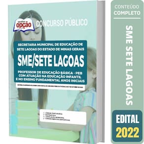 Apostila Concurso Sme Sete Lagoas - Peb Educação Infantil