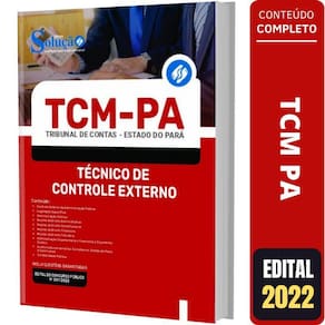 Apostila Tcm Pa - Técnico De Controle Externo