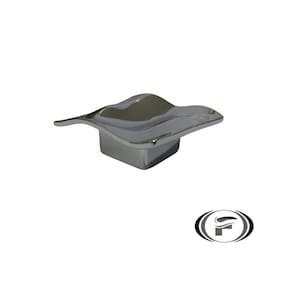 Puxador Acqua Mini 38x38x12mm Cromado Zen UNICO