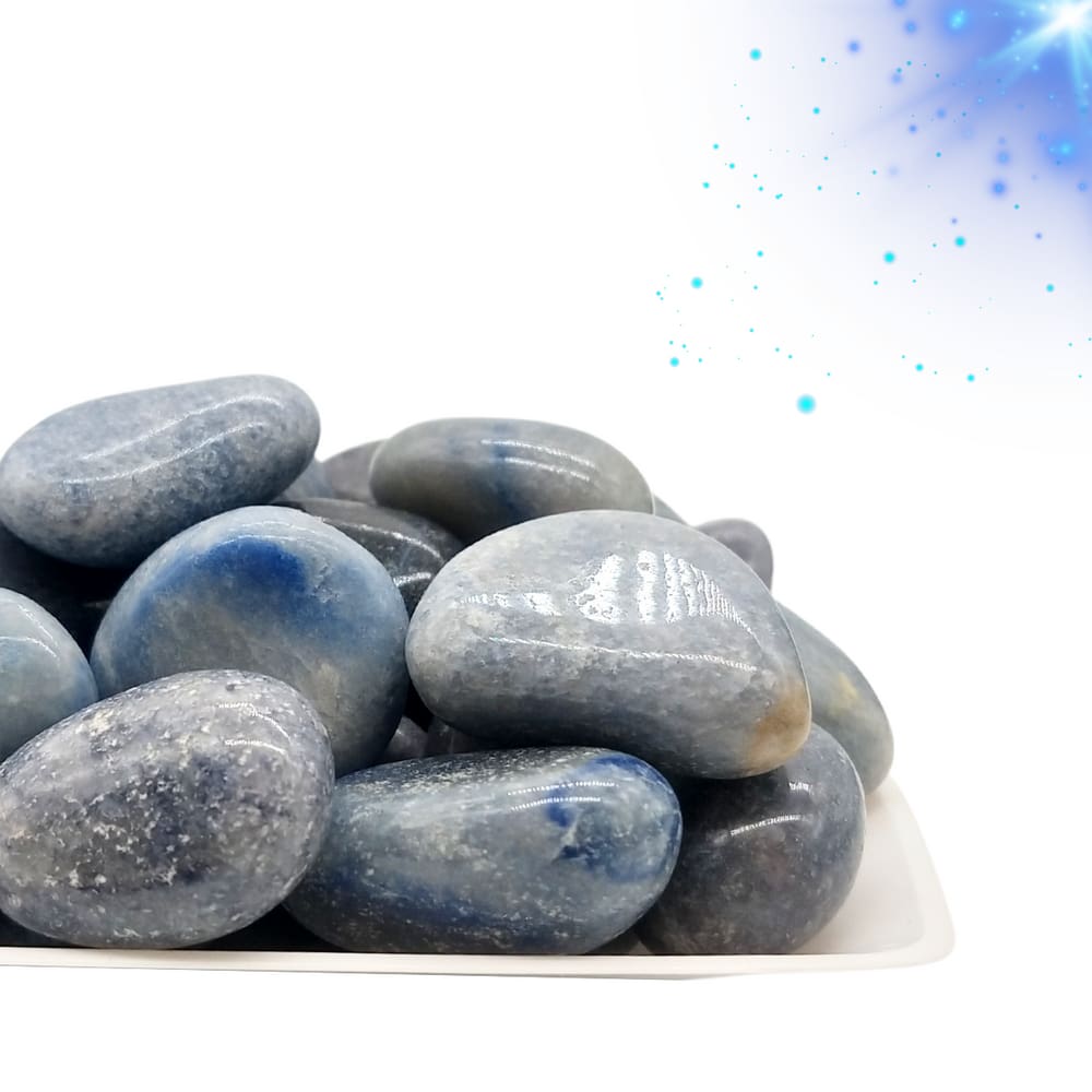 Pedra Rolada - Quartzo Azul