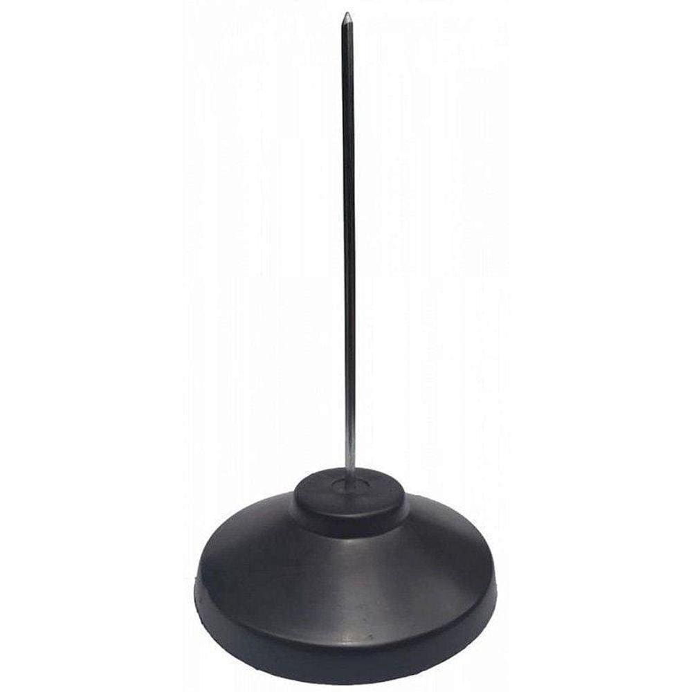 Espeto Para Papel Base Plástico Preto Pct Com 12