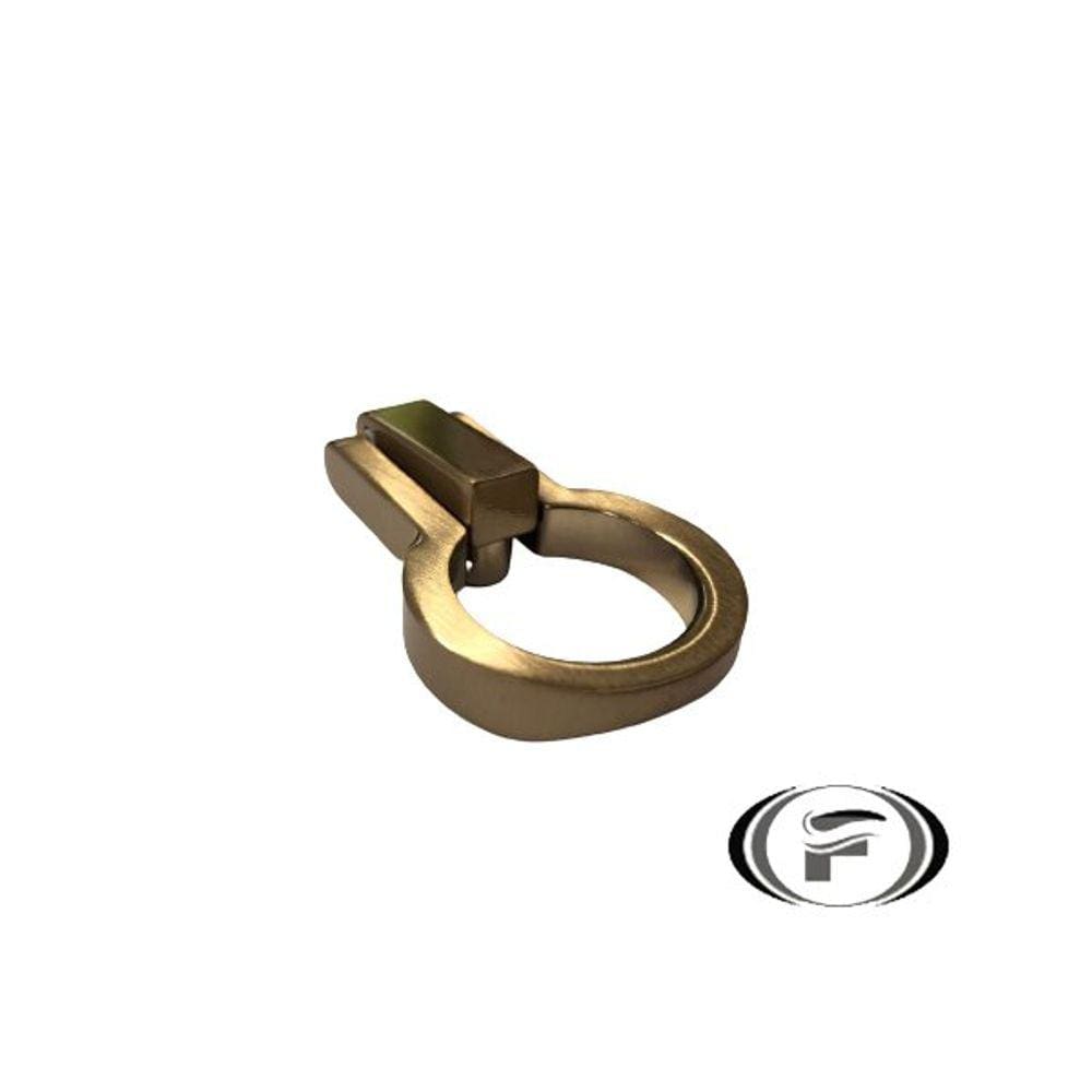 Puxador Antique Red Gold Escovado Zen UNICO