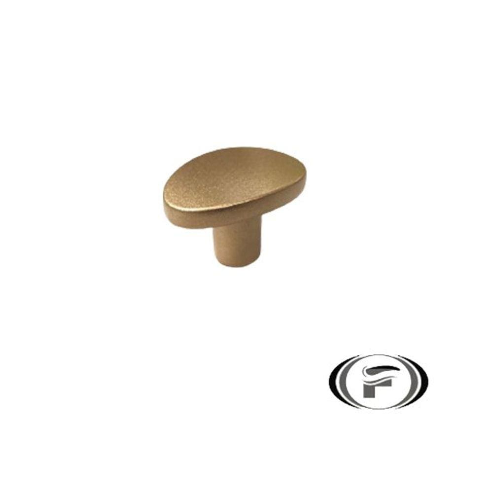 Puxador Beetle Sem Base Dourado Fosco Zen UNICO