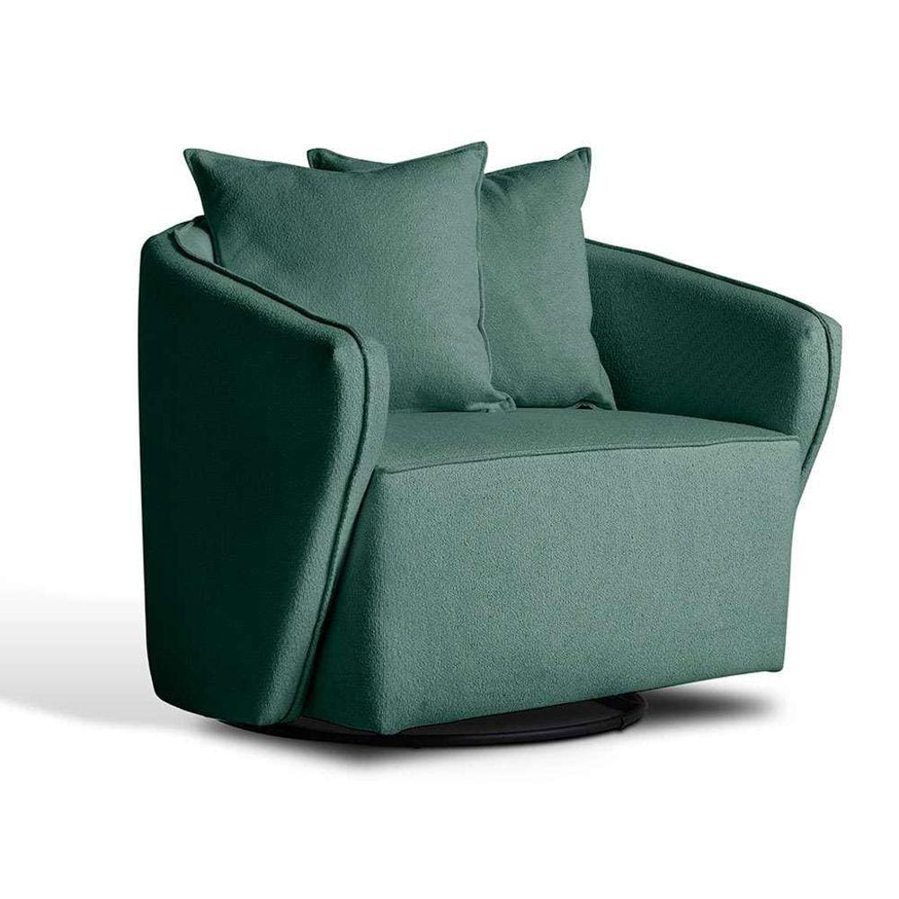 poltrona antonella veludo verde