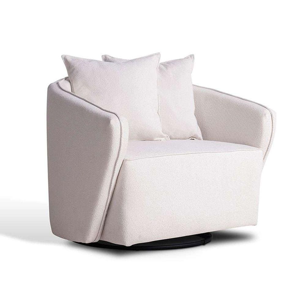 poltrona antonella veludo bege