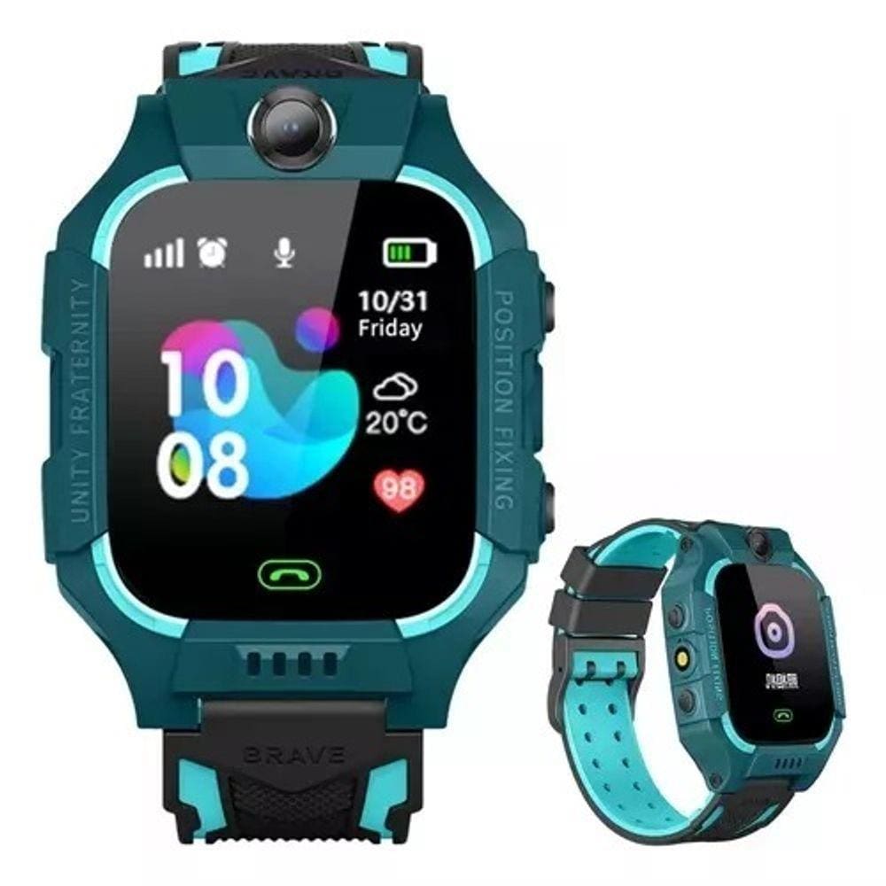 Relógio Smartwatch Criança SPOTYKIDS Jogos e Músicas (Azul)