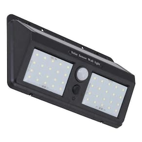 Luminária Externa Solar Led 8W Solar Luz Branca 20X12X5Cm