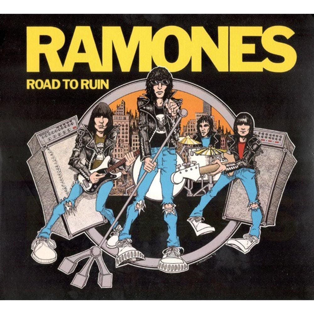 Cd Ramones - Road To Ruin 40th Anniversary Edition Digifile)
