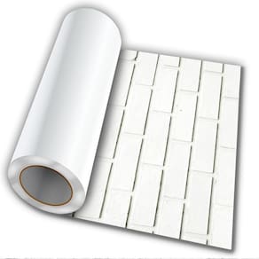 Adesivo Autocolante Tijolo Branco 50Cmx50Cm Modelo 4