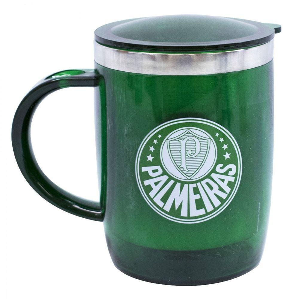 Caneca Palmeiras Térmica 450 ML