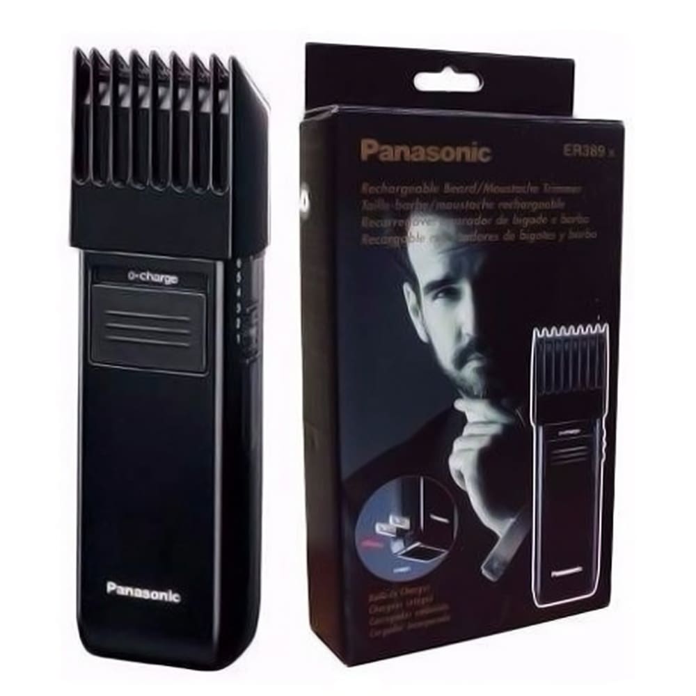 Máquina Aparadora Barba Cabelo Acabamento Panasonic ER-389K