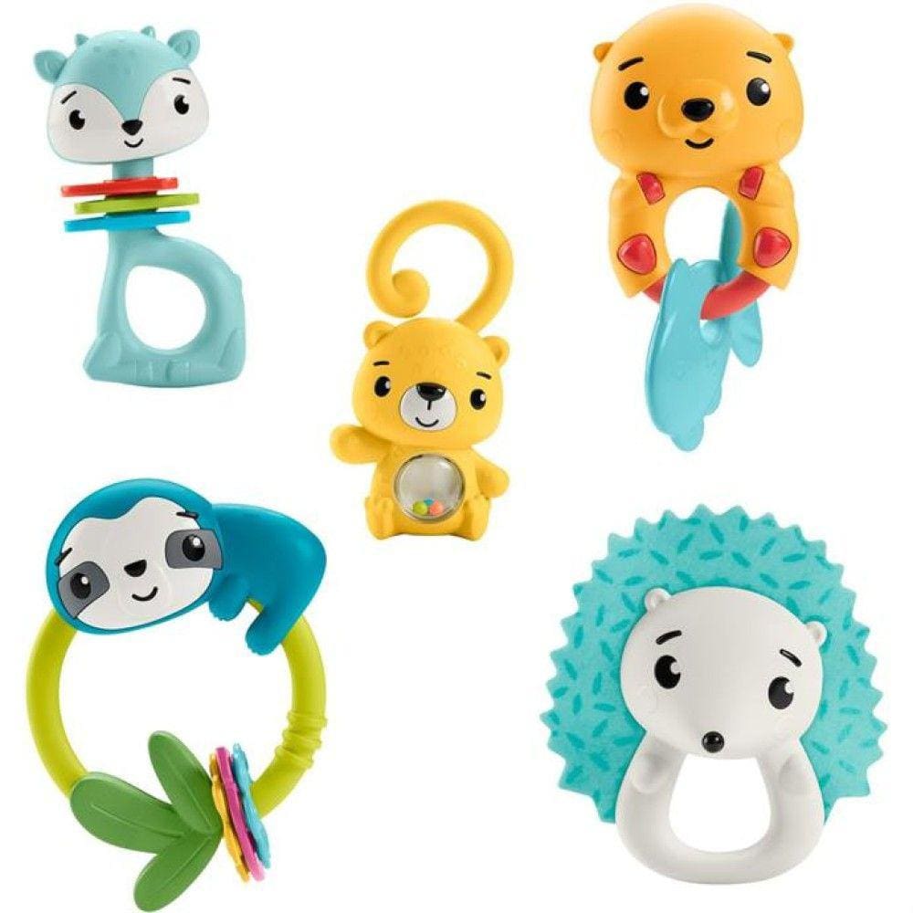 Hjw11 Fisher-Price Baby Brinquedo Para Bebês Chocalhos Sensimals
