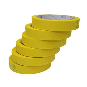 Kit Com 6 Fita Crepe Colorida 18mm X 30m Fitas Adesivas