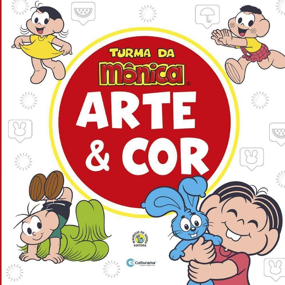 501 Desenhos para Colorir Turma da Mônica