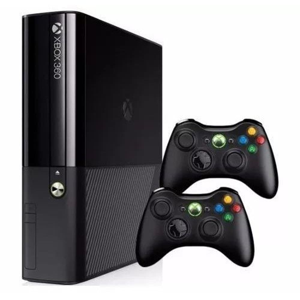 Console 360 Slim 250gb + 3 Jogos Standard Cor Matte Black - Xbox