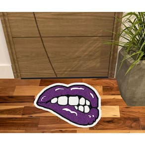 Tapete Boca Mordida, Formato Para Decoração,