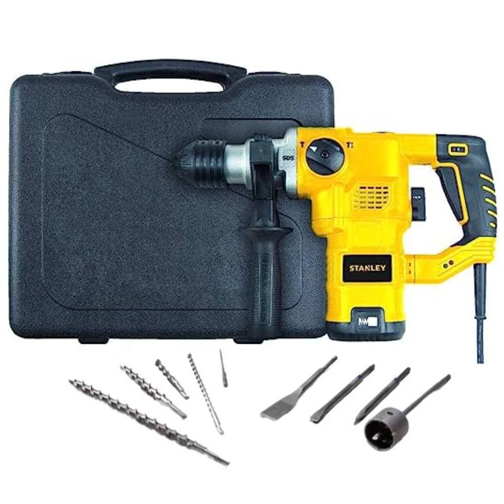 Martelete Sds Plus Perfurador Rompedor 5Kg 1250W - Stanley Sthr1232k-B