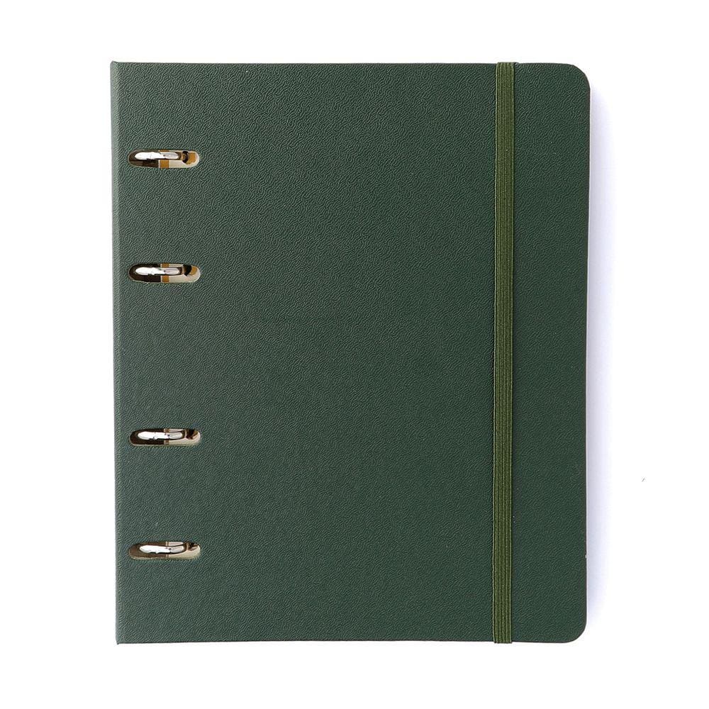 Caderno Criativo Pautado e Pontado A5 Cicero - Verde Oliva