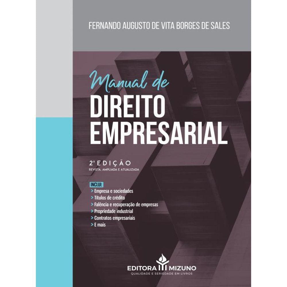 Manual De Direito Empresarial