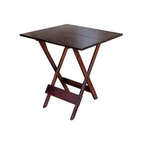 Mesa para Restaurante Dobravel de Madeira 70x70 - Imbuia