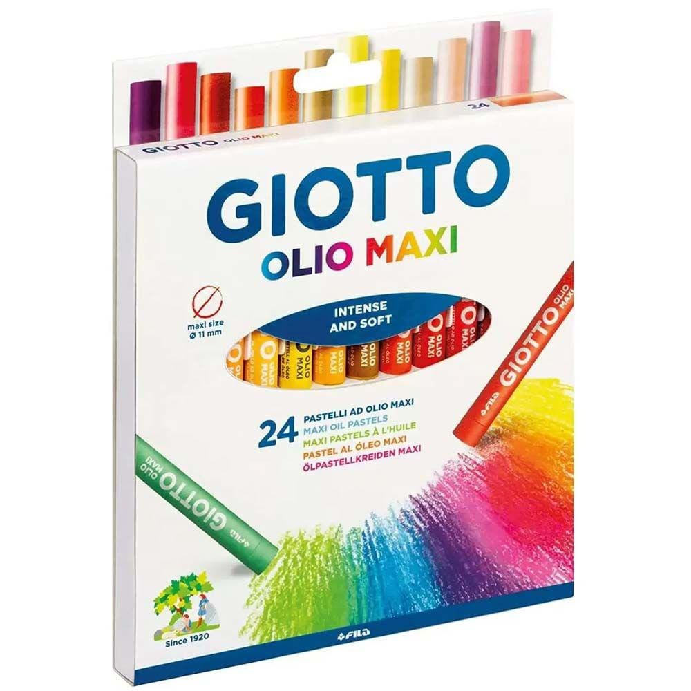 Giz Pastel Oleoso Maxi 24 Cores