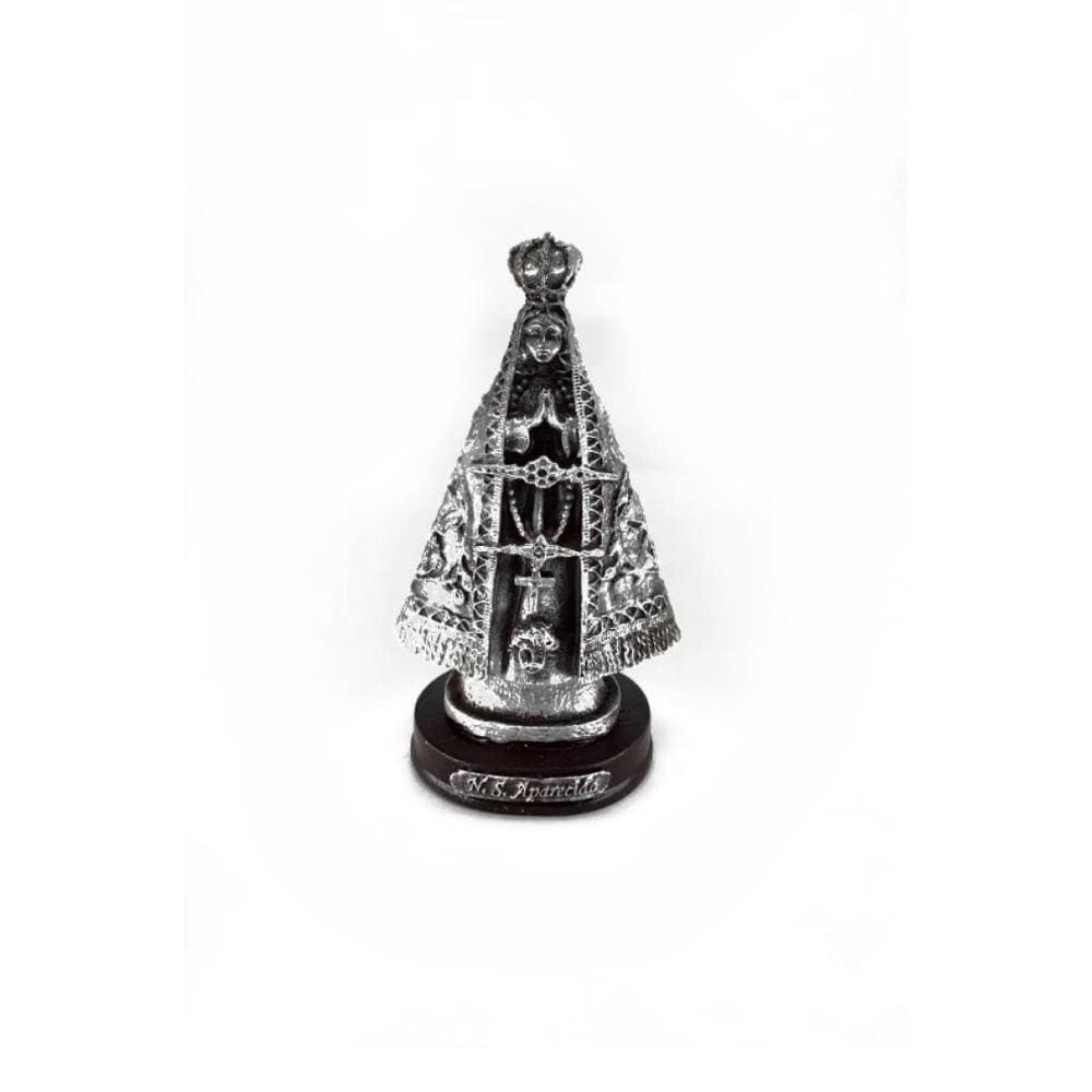 N. S. Aparecida - 12 cm - Prata