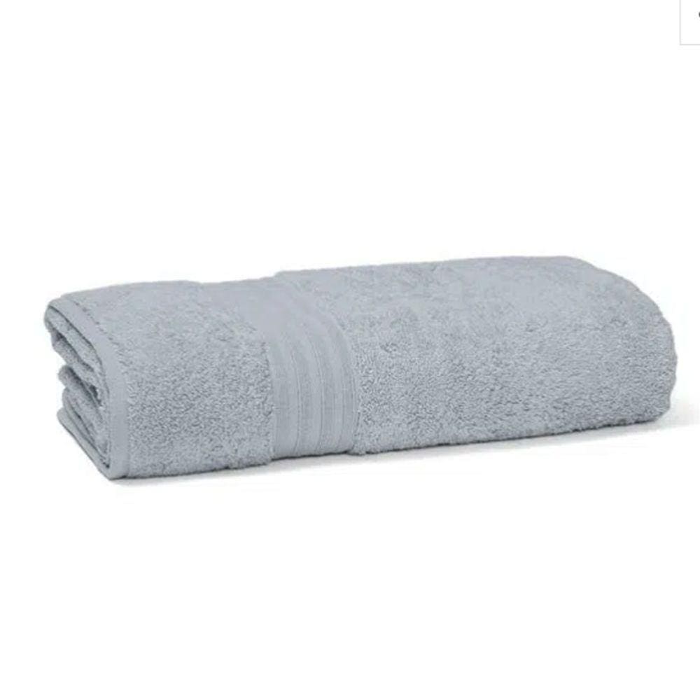 Toalha De Rosto Buettner Algodão Egípcio 50x80Cm Cinza